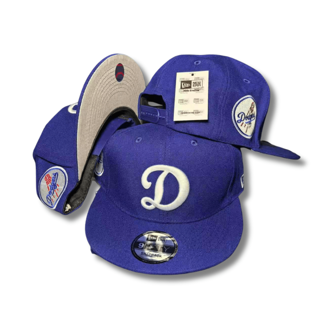 Los Angeles Dodgers Script Logo New Era 59FIFTY Fitted Hat ¨C Snapback Cap