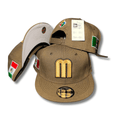 New Era 59Fifty Mexico World Baseball Classic Hat Brown ¨C Snapback Cap