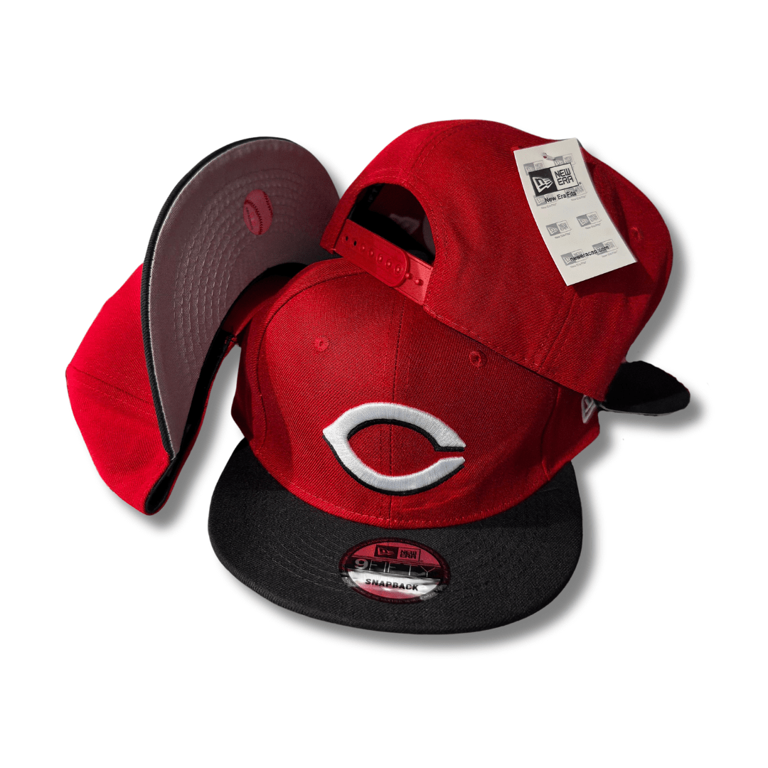Cincinnati Reds 59 Fifty with Black Brim ¨C Snapback Cap