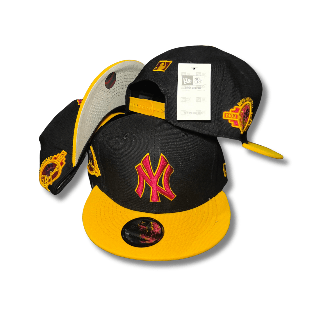 New York Yankees Black and Yellow New Era 9FIFTY ¨C Snapback Cap