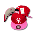 New York Yankees 9FIFTY with Pink Visor Red and Pink ¨C Snapback Cap