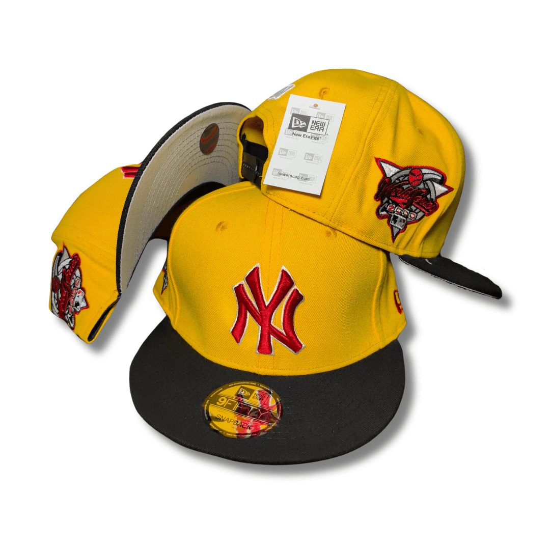 New York Yankees 9FIFTY with Side Patches Yellow and Black ¨C Snapback Cap