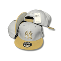 New York Yankees 9FIFTY with Gold Logo Gray and Gold ¨C Snapback Cap