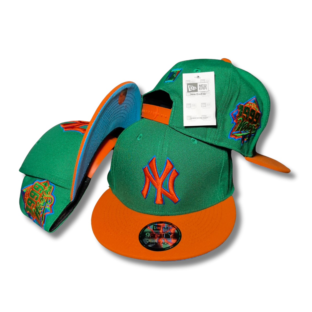 New York Yankees 9FIFTY with 1999 Patch Green and Orange ¨C Snapback Cap