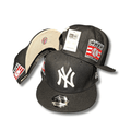 New York Yankees 9FIFTY Black with Hall of Fame Patches ¨C Snapback Cap