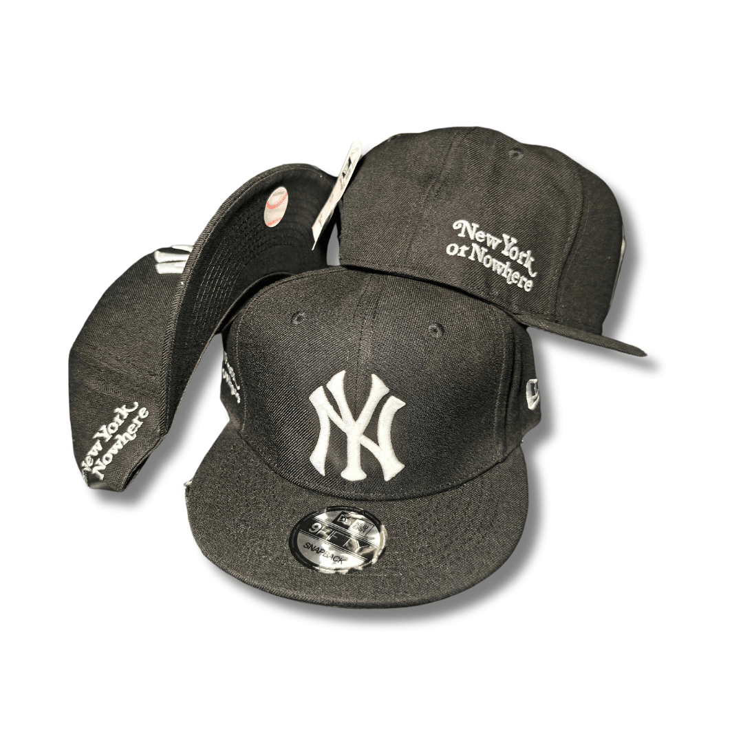 New York Yankees 9FIFTY Black ¡°New York or Nowhere¡± ¨C Snapback Cap