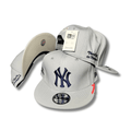 New York Yankees 9FIFTY Light Grey ¡°New York or Nowhere¡± ¨C Snapback Cap