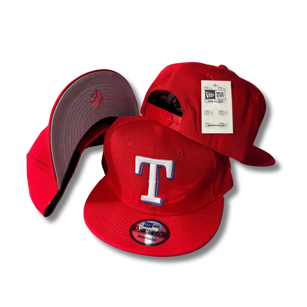 Texas Rangers New Era 9Fifty with Grey Underbill Red ¨C Snapback Cap