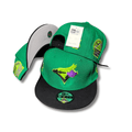 Toronto Blue Jays New Era 9Fifty with Custom Side Patches Green and Black ¨C Snapback Cap