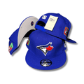 Toronto Blue Jays New Era 9Fifty with Custom Patches Royal Blue ¨C Snapback Cap