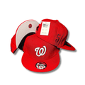 Washington Nationals New Era 9Fifty with Custom Side Number Red ¨C Snapback Cap