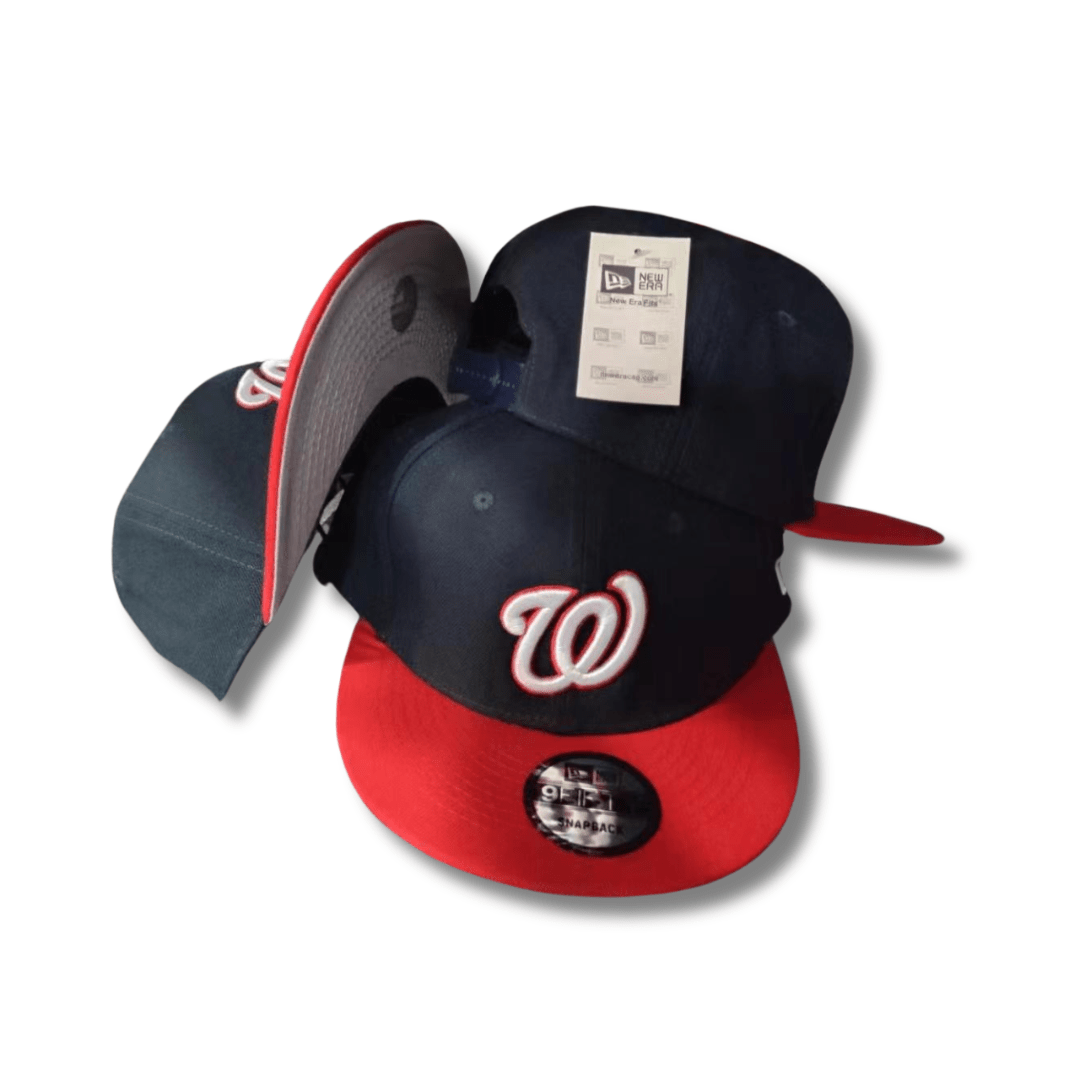Washington Nationals New Era 9Fifty Navy Blue and Red ¨C Snapback Cap