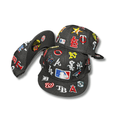 New Era Multi-Logo MLB 59Fifty with MLB Logo Black ¨C Fitted Cap