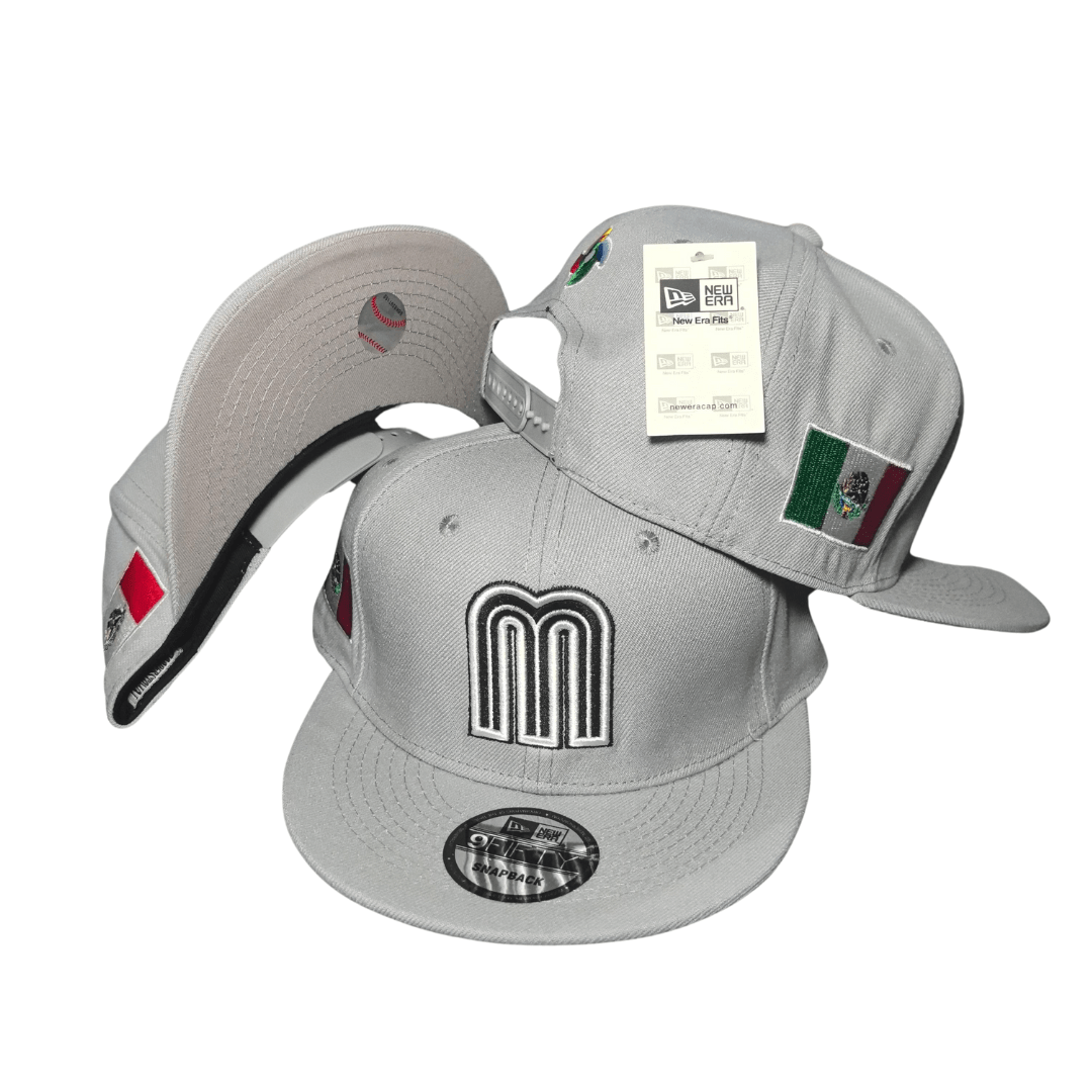 Mexico National Baseball Team New Era 9Fifty Gray ¨C Snapback Cap