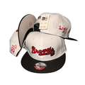 Atlanta Braves Just Caps Hall of Fame Fred McGriff 59FIFTY Cream ¨C Snapback Cap