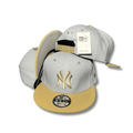 New York Yankees Grey Crown with Gold Accents ¨C Snapback Cap