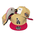 Los Angeles Dodgers Beige and Red with 1981 World Series Patch ¨C Snapback Cap