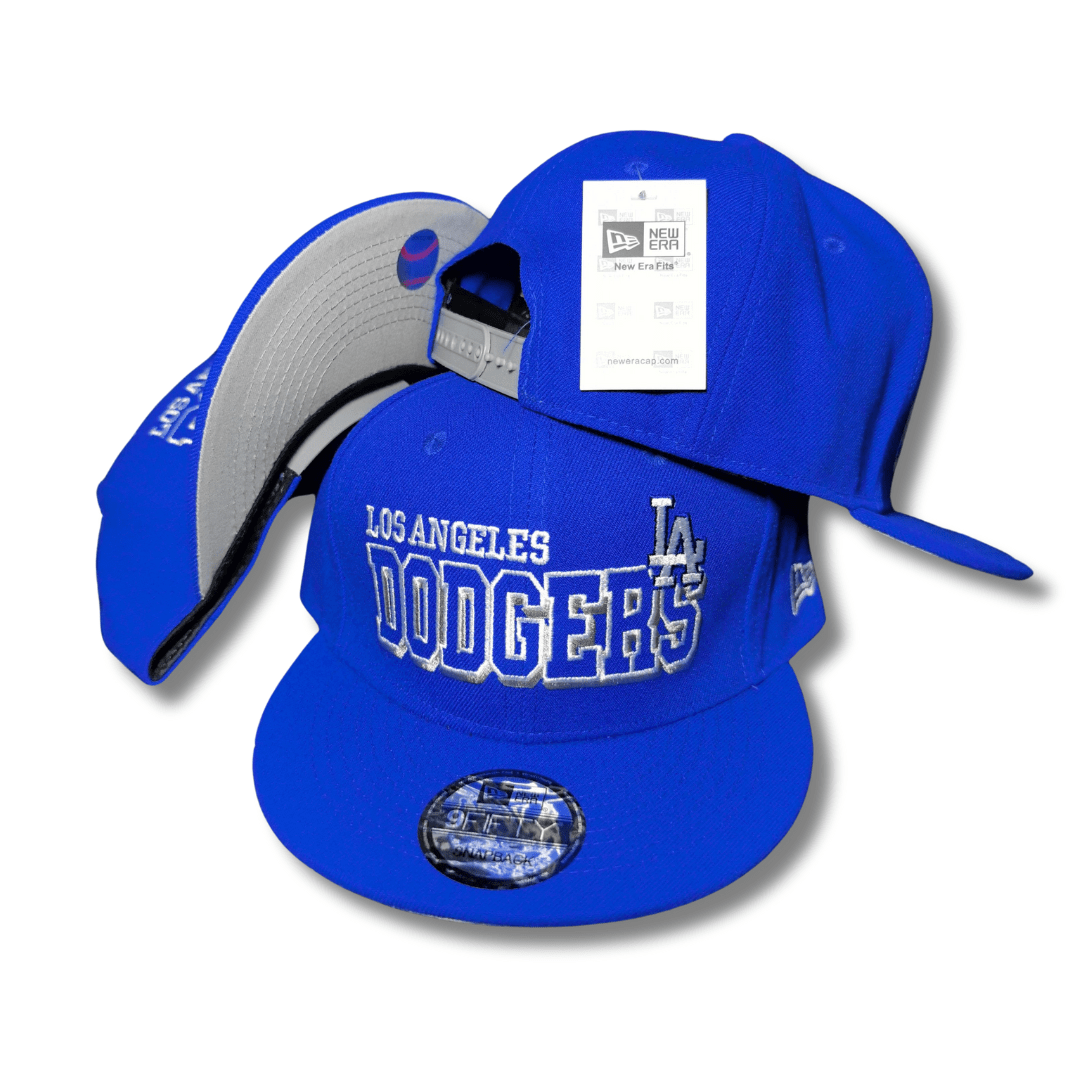 Los Angeles Dodgers Royal Blue with Embroidered Team Name ¨C Snapback Cap