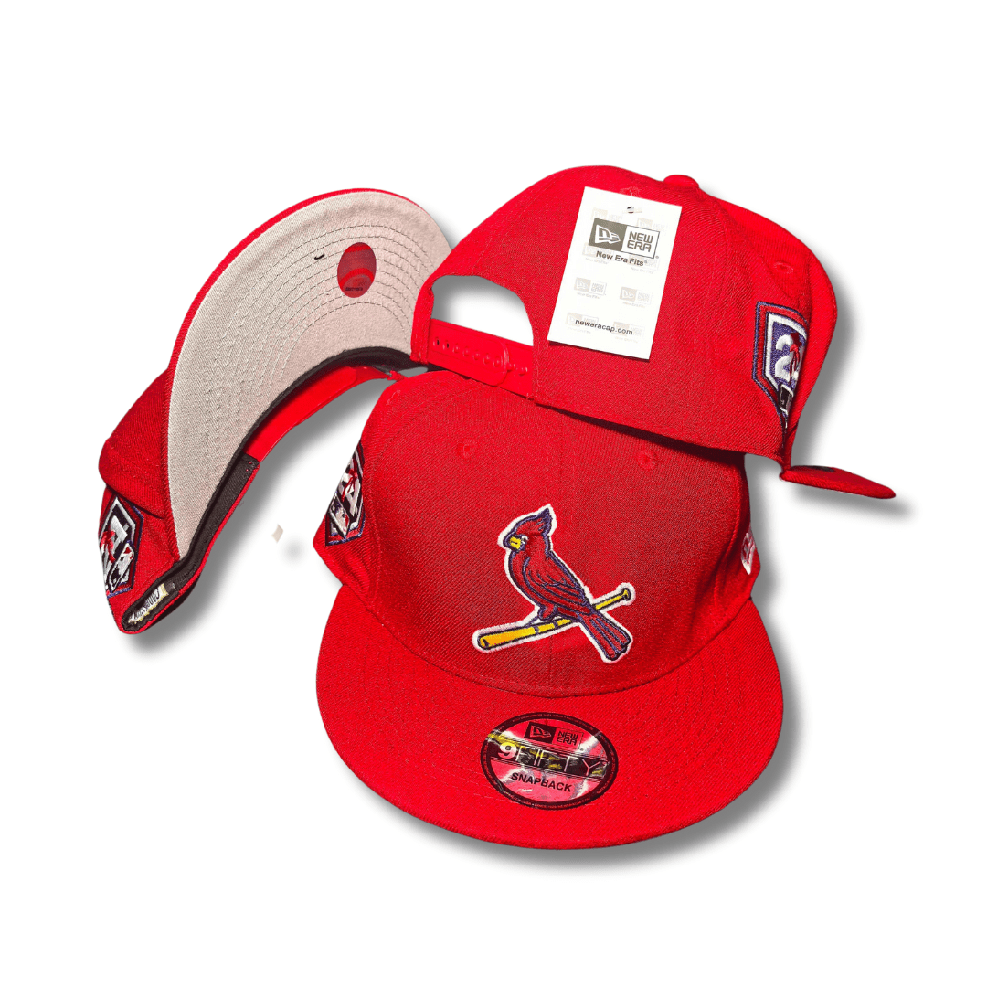 St Louis Cardinals Bird on Bat 2006 World Series Patch New Era Red 9FIFTY ¨C Snapback Cap