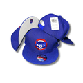Chicago Cubs Snapback Hat with Embroidered Bear Logo Royal Blue ¨C Snapback Cap