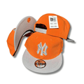New York Yankees Orange & White Bold and Vibrant ¨C Snapback Cap
