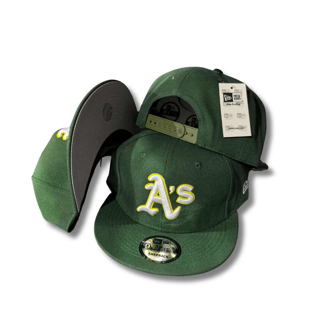 Oakland Athletics New Era 9FIFTY Classic Green and Yellow ¨C Snapback Cap