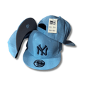 New York Yankees New Era 9FIFTY Light Blue with Navy Logo ¨C Snapback Cap