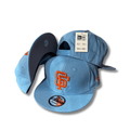 San Diego Padres New Era 9FIFTY Light Blue with Orange Logo ¨C Snapback Cap