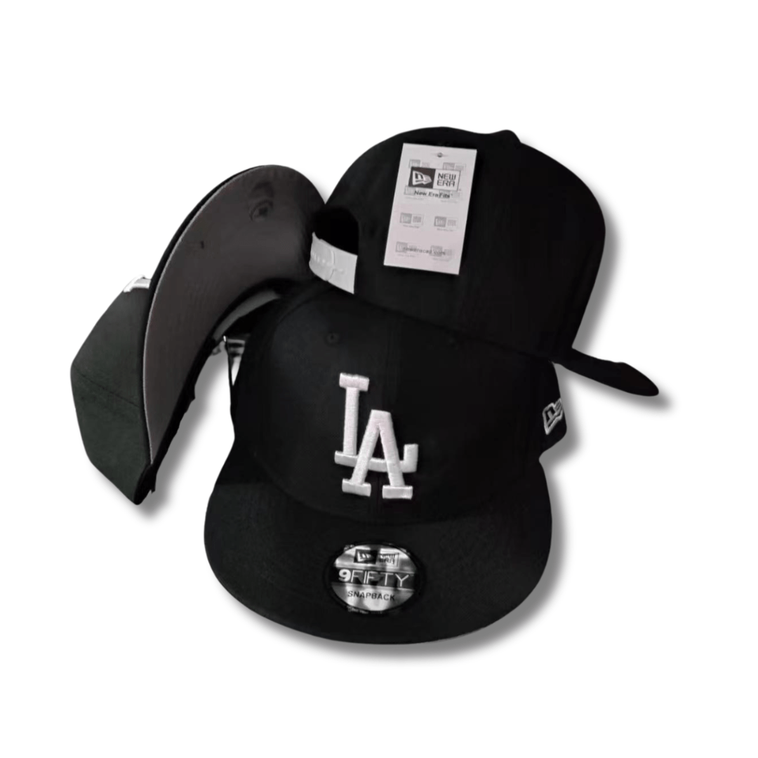 Los Angeles Dodgers New Era 9FIFTY Black and White Classic ¨C Snapback Cap