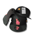 Los Angeles Dodgers Black  Pink LA Logo Highlight ¨C Snapback Cap