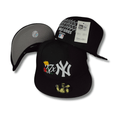 New York Yankees World Series with Logo Black ¨C Fitted Cap