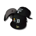 Detroit Tigers 4x World Series Champions Black  ¨C Fitted Cap