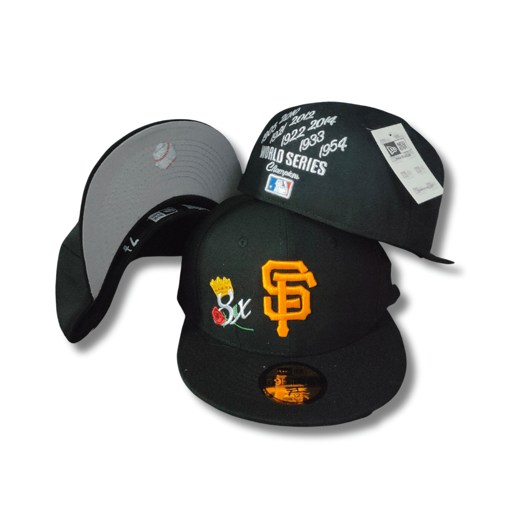 San Francisco Giants 59FIFTY with World Series Champions Embroidery Black ¨C Fitted Cap
