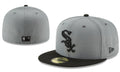 Chicago White Sox New Era Fitted Hat with MLB Logo ¨C Gray and Black