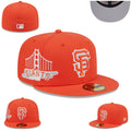 San Francisco Giants Golden Gate Hat with Gray Undervisor ¨C Orange