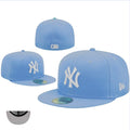New York Yankees Classic Hat with Gray Undervisor ¨C Light Blue