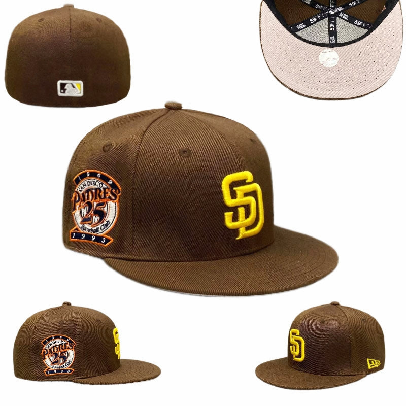 San Diego Padres 25th Anniversary Commemorative Hat with Tan Undervisor ¨C Brown