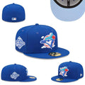 Toronto Blue Jays World Series Fitted Hat with Light Blue Underbrim ¨C Royal Blue