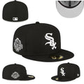 Chicago White Sox Gold Trim World Series Champions Fitted Hat ¨C Black