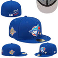 Toronto Blue Jays Love & Hustle World Series 59FIFTY Fitted Hat ¨C Blue with Heart Embroidery