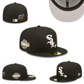 Chicago White Sox Love & Hustle 2005 World Series 59FIFTY Fitted Hat ¨C Black with Heart Embroidery