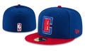Los Angeles Clippers NBA Snapback Cap with Embroidered LA Logo and Red Brim ¨C Blue