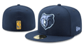 Memphis Grizzlies NBA Snapback Cap with Embroidered Bear Logo ¨C Navy