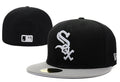 Chicago White Sox Fitted MLB Hat with Gray Brim ¨C Black