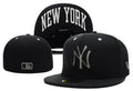 New York Yankees 59FIFTY Fitted Hat with Underbill ¡°New York¡± Detail ¨C Black