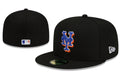 Official New York Mets Black 59FIFTY Fitted Cap ¨C Iconic Style for True Fans