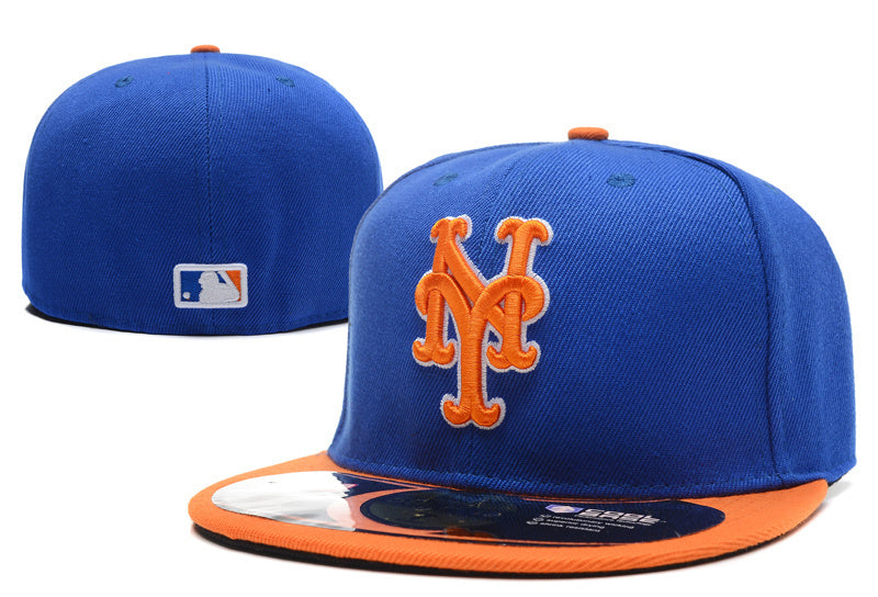 New York Mets Blue and Orange 59FIFTY Fitted Cap ¨C Vibrant Game Day Style