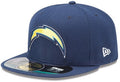 Los Angeles Chargers NFL Fitted Hat with Lightning Bolt Logo ¨C Classic Navy