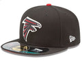 Atlanta Falcons NFL Fitted Hat with Team Logo ¨C Black