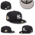 Atlanta Braves Fitted Hat with Classic White Logo ¨C Navy Blue